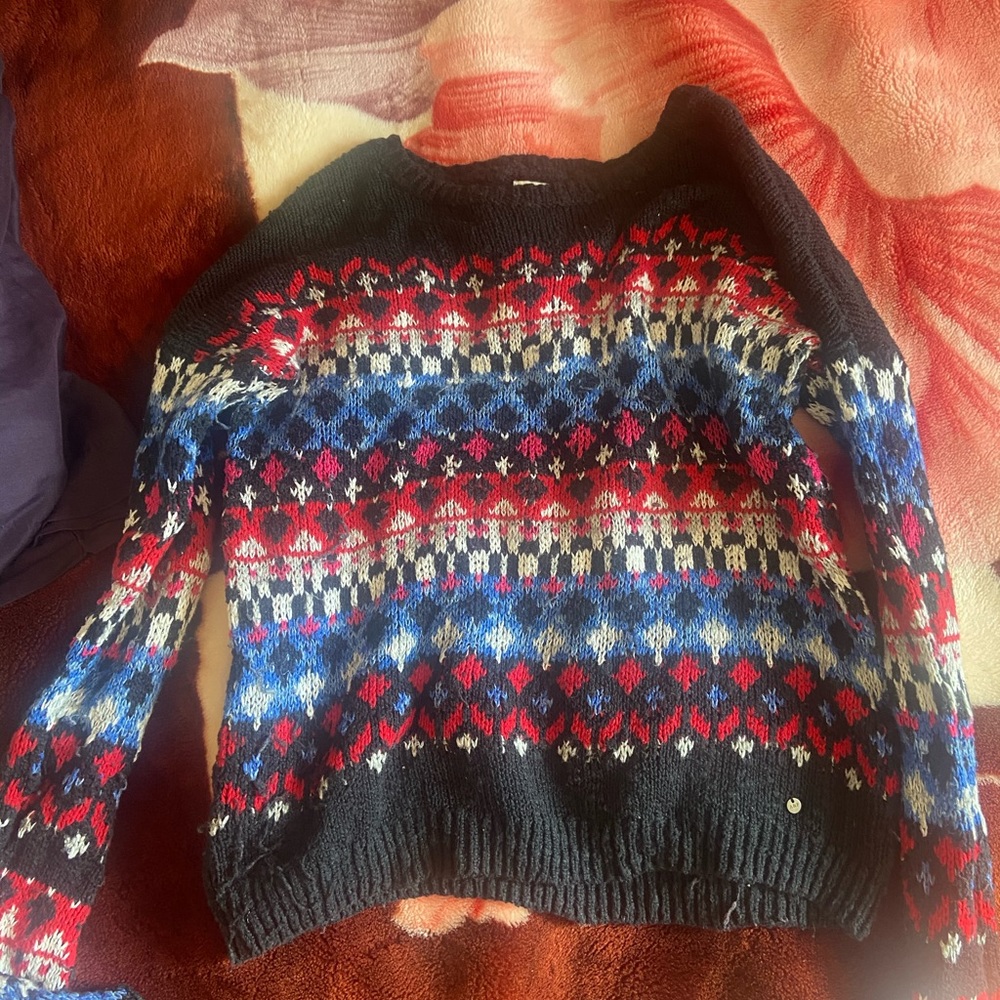 Abercrombie & Fitch Multicolor Knit Sweater